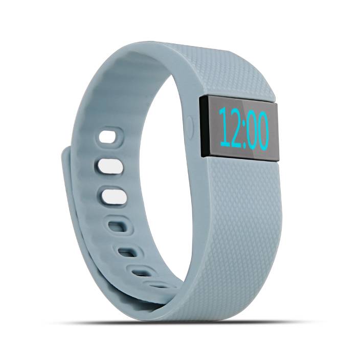 Original TW64 Smartband Fitness Sport activité Tracker Smartwatch montre Smartphone OLED iOS Android iPhone Samsung Huawei gris