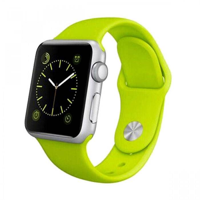 Original A1 / W8 Smartwatch Smartphone Fitness Deporte Rastreador de actividad Reloj OLED iOS Android iPhone Samsung Huawei Verde