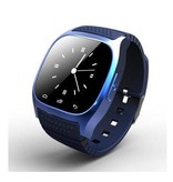 Stuff Certified® Original M26 Smartwatch Smartphone Fitness Sport Activité Tracker Montre OLED Android iOS iPhone Samsung Huawei Bleu