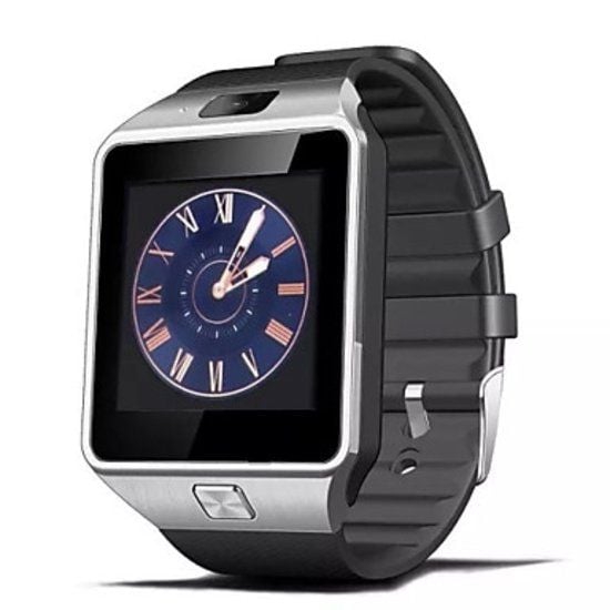 Original DZ09 Smartwatch Smartphone Fitness Deporte Rastreador de actividad Reloj OLED Android iOS iPhone Samsung Huawei Silver