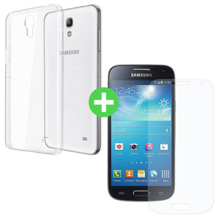 haag woede Incubus Samsung Galaxy S4 Transparant Hoesje + Screen Protector Tempered Glass  Kopen? | Stuff Enough.be