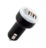 Stuff Certified® 3-Pack High Speed Double Car Charger / Dual Carcharger Black