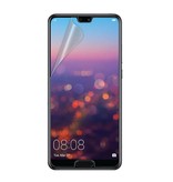 Stuff Certified® Protector de pantalla para Huawei P20 Película de PET de lámina de TPU suave