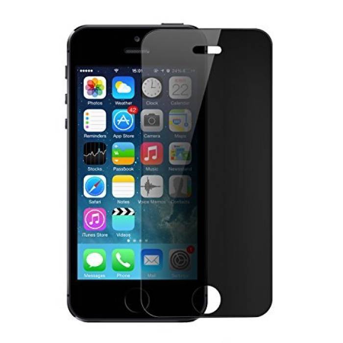 iPhone 5S Osłona ekranu prywatności Szkło hartowane Szkło hartowane