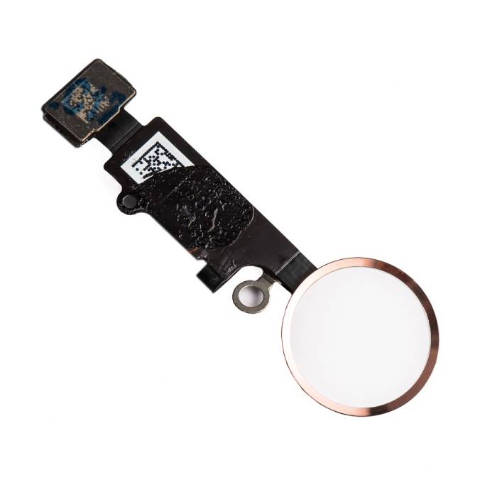 Pour Apple iPhone 7 Plus - Ensemble bouton d'accueil AAA + avec câble flexible Or rose