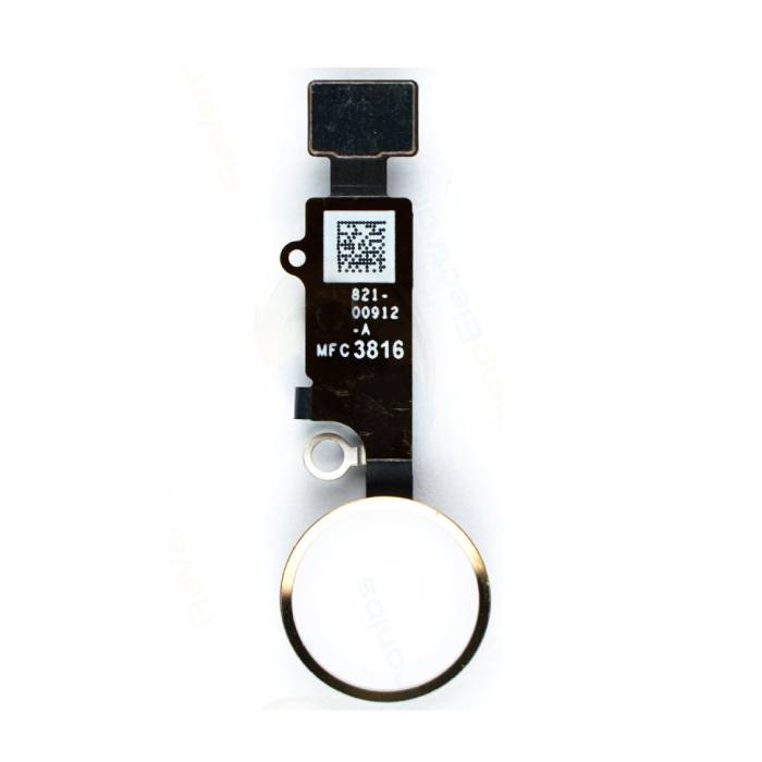 Voor Apple iPhone 7 - A+ Home Button Assembly met Flex Cable Goud