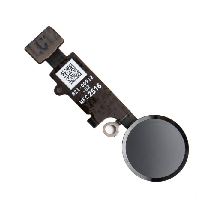 Für Apple iPhone 7 - A + Home Button Assembly mit Flexkabel Schwarz