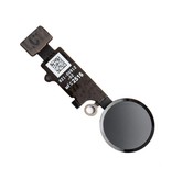 Stuff Certified® Para Apple iPhone 7 Plus - Conjunto de botón de inicio A + con cable flexible negro
