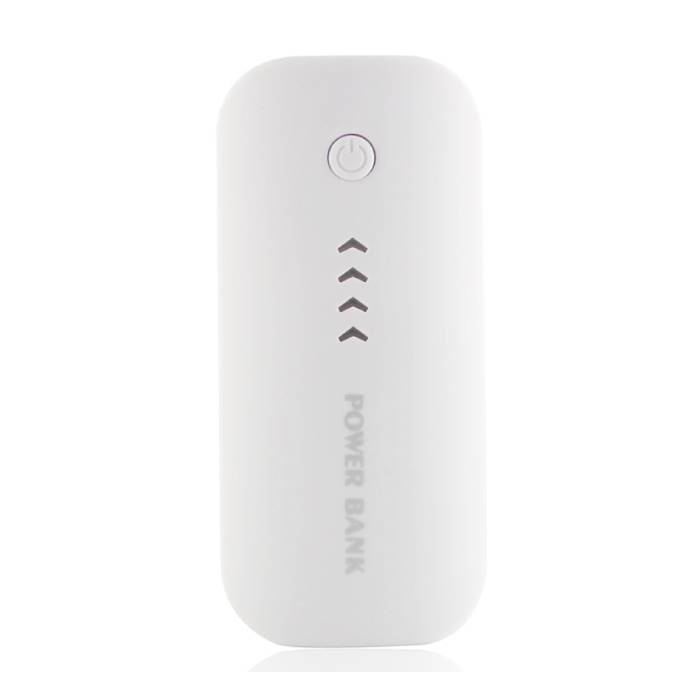 Stuff Certified® Zewnętrzna ładowarka awaryjna baterii 5600mAh Power Bank biała