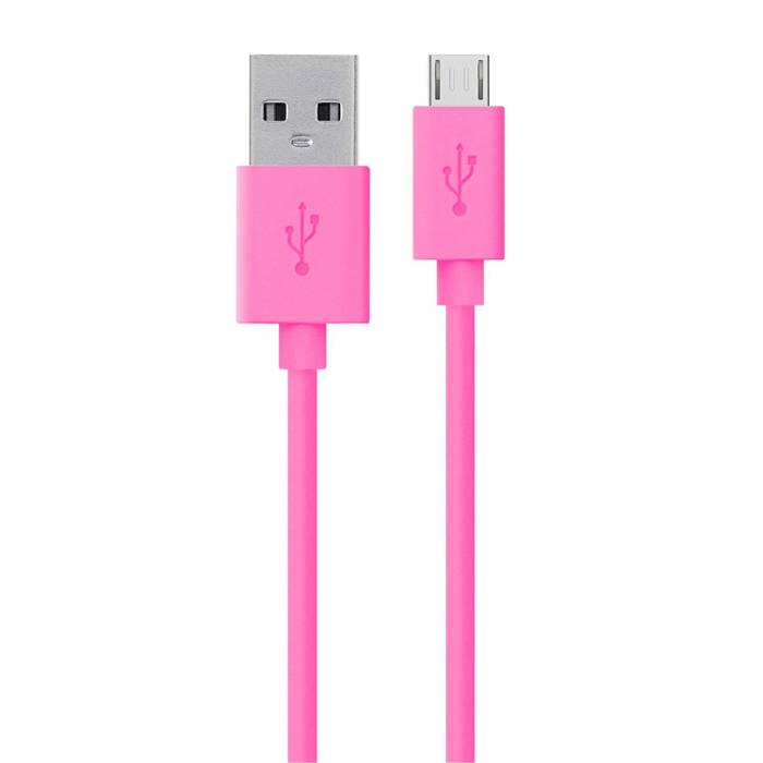 USB - USB-C Oplaadkabel Oplader Data Kabel Data Android 3 Meter Roze