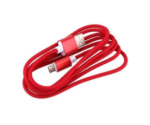 Câble de charge micro USB recourbé - Câble de données spirale 2.4A