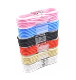 Stuff Certified® Confezione da 5 USB 2.0 - Cavo di ricarica micro-USB Cavo dati per caricabatterie in nylon intrecciato Dati Android 1,5 metri Nero