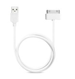Stuff Certified® Cable de carga de 30 pines Cargador USB para iPhone / iPad / iPod Cable Cargador de carga Cable de sincronización de datos 1 metro