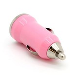Stuff Certified® iPhone / iPad / iPod AAA + Chargeur voiture 5V - 1A USB - Charge rapide - Rose