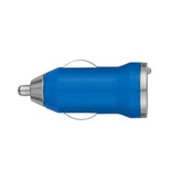 Stuff Certified® iPhone / iPad / iPod AAA + Cargador de coche 5V - 1A USB - Carga rápida - Azul