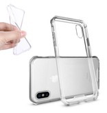 Stuff Certified® iPhone XS Transparant Clear Case Cover Silicone TPU Hoesje