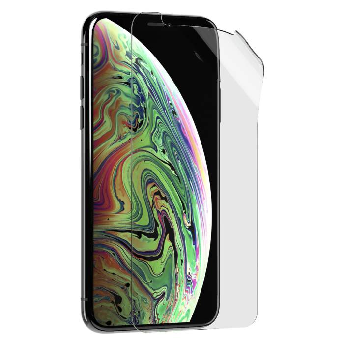 Pellicola salvaschermo per iPhone X in lamina di alluminio resistente