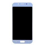 Stuff Certified® Ekran Samsung Galaxy J5 J530 2017 (ekran dotykowy + części AMOLED +) Jakość A + - czarny / jasnoniebieski / złoty