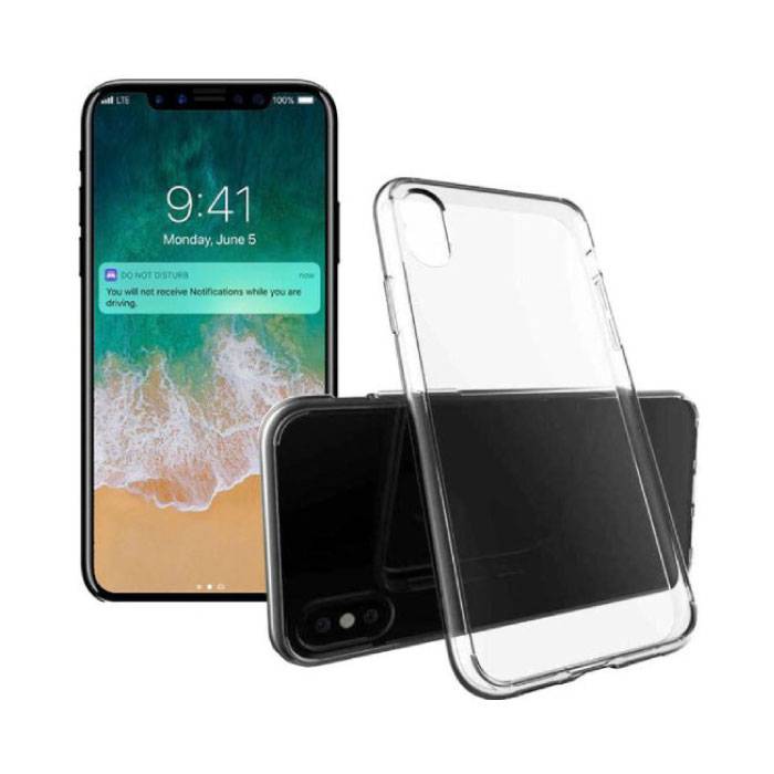 Stuff Certified® iPhone XS Max Transparant Clear Case Cover Silicone TPU Hoesje