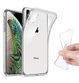 Stuff Certified® Funda transparente transparente para iPhone XS Max Funda de silicona TPU