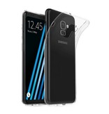 Stuff Certified® Custodia in silicone TPU trasparente per Samsung Galaxy A7 2018