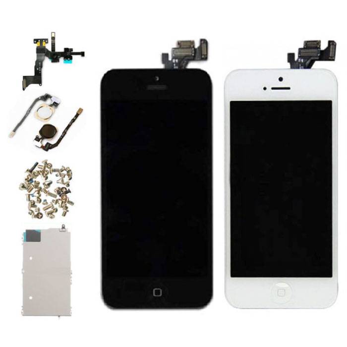 Stuff Certified® iPhone 5 Voorgemonteerd Scherm (Touchscreen + LCD + Onderdelen) A+ Kwaliteit - Zwart + Gereedschap