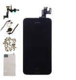 Stuff Certified® Pantalla preensamblada del iPhone 5S (pantalla táctil + LCD + piezas) Calidad A + - Negro + Herramientas