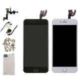 Stuff Certified® iPhone 6 4,7 "Wstępnie zmontowany ekran (ekran dotykowy + LCD + części) Jakość A + - czarny + narzędzia