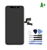 Stuff Certified® Schermo iPhone X (touchscreen + OLED + parti) A + Qualità - Nero + Strumenti