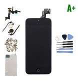 Stuff Certified® iPhone 5C Pre-assembled Screen (Touchscreen + LCD + Parts) A + Quality - Black + Tools