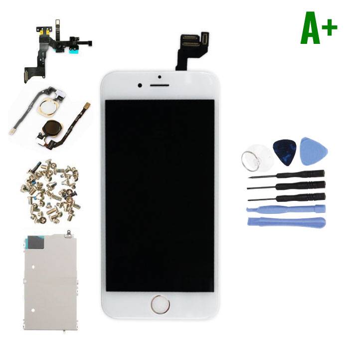 Stuff Certified® iPhone 6S 4.7 "Pre-assembled Screen (Touchscreen + LCD + Parts) A + Quality - White + Tools