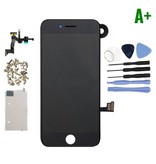 Stuff Certified® iPhone 7 Pre-assembled Screen (Touchscreen + LCD + Parts) A + Quality - Black + Tools