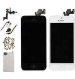 Stuff Certified® Schermo preassemblato per iPhone 5 (touchscreen + LCD + parti) AA + qualità - nero + strumenti