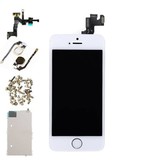 Stuff Certified® Pantalla premontada iPhone 5S (pantalla táctil + LCD + piezas) Calidad AA + - Blanco + Herramientas