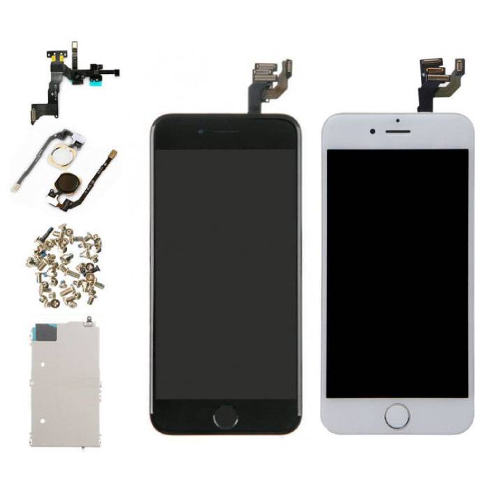 Stuff Certified® iPhone 6 4.7 "Schermo preassemblato (touchscreen + LCD + parti) AA + qualità - nero + strumenti
