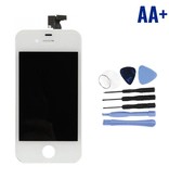 Stuff Certified® iPhone 4 Scherm (Touchscreen + LCD + Onderdelen) AA+ Kwaliteit - Wit + Gereedschap