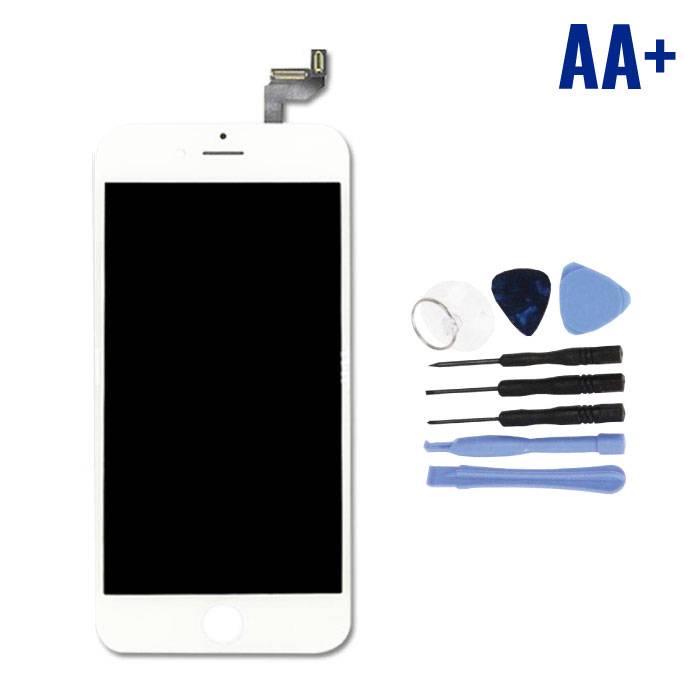 Stuff Certified® iPhone 6S 4,7-calowy ekran (ekran dotykowy + LCD + części) AA + Jakość - biały + narzędzia