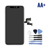 Stuff Certified® Écran iPhone X (écran tactile + OLED + Pièces) AA + Qualité - Noir + Outils