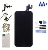 Stuff Certified® iPhone 5S Pre-assembled Screen (Touchscreen + LCD + Parts) AA + Quality - Black + Tools