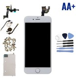 Stuff Certified® Écran pré-assemblé pour iPhone 6 4,7 "(écran tactile + LCD + pièces) AA + Qualité - Blanc + Outils