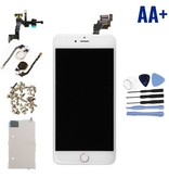 Stuff Certified® iPhone 6S Plus Wstępnie zmontowany ekran (ekran dotykowy + LCD + części) AA + Jakość - biały + narzędzia