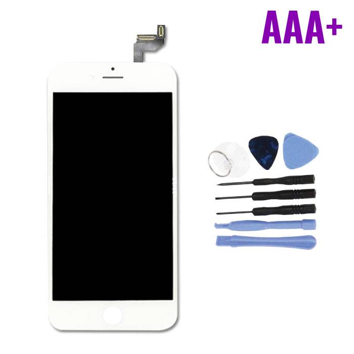 Stuff Certified® iPhone 6S 4,7-calowy ekran (ekran dotykowy + LCD + części) AAA + Jakość - biały + narzędzia