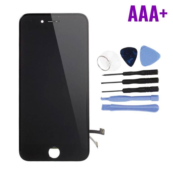 Stuff Certified® iPhone 7 Bildschirm (Touchscreen + LCD + Teile) AAA + Qualität - Schwarz + Werkzeuge