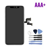 Stuff Certified® Écran iPhone X (écran tactile + OLED + Pièces) Qualité AAA + - Noir + Outils