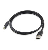 Stuff Certified® Kabel do ładowania USB-C Kabel do ładowania danych Kabel do transmisji danych Android 3 metry Czarny