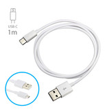 Stuff Certified® Kabel do ładowania USB-C Kabel do transmisji danych Android 1 metr Biały