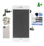 Stuff Certified® Écran pré-assemblé pour iPhone 8 Plus (écran tactile + LCD + pièces) A + Qualité - Blanc + Outils