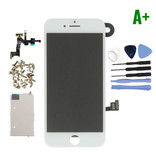 Stuff Certified® iPhone 8 Wstępnie zmontowany ekran (ekran dotykowy + LCD + części) Jakość A + - biały + narzędzia