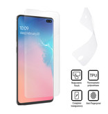 Stuff Certified® Samsung Galaxy S10 Plus Film de protection d'écran en feuille de polyuréthane thermoplastique souple