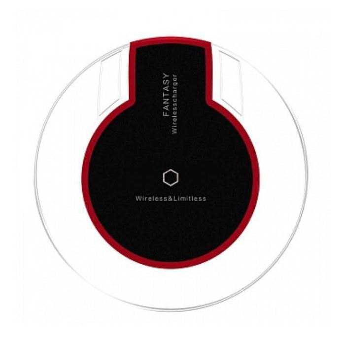 Stuff Certified® Qi Fantasy Universal Wireless-Ladegerät 5V - 1,5A Wireless-Ladekissen Schwarz